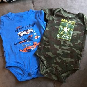 Boys Onesies Size 3 Months